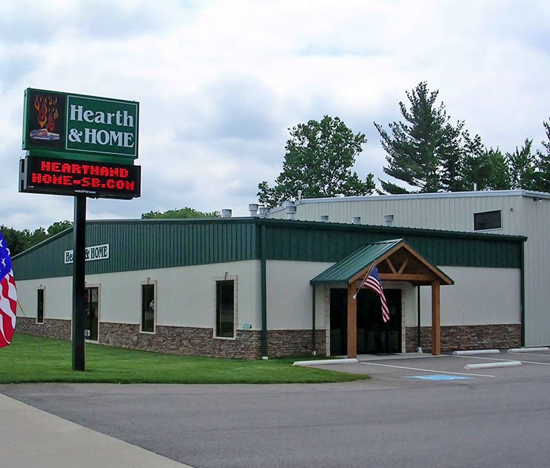 Hearth & Home Design Center Inc in South Bend IN Building