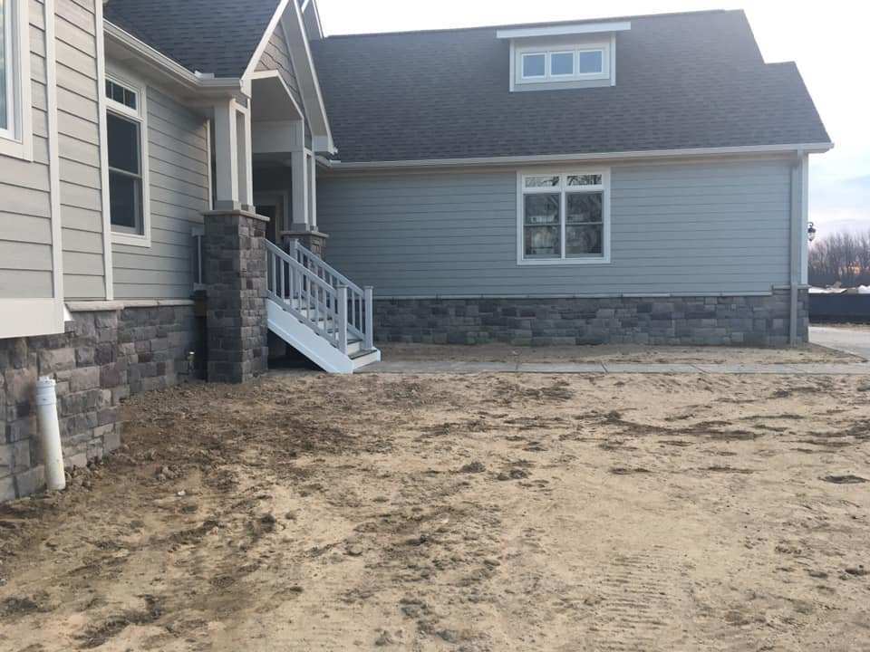 Hearth & Home Design Center Inc Home Facade Brickwork Example