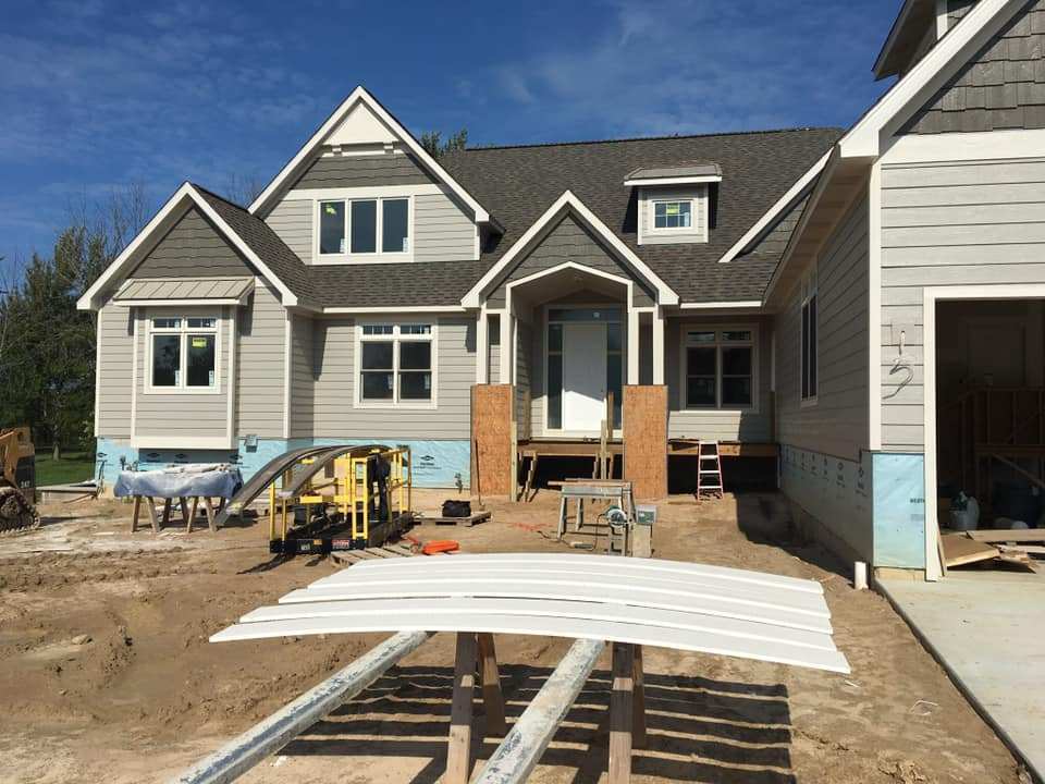 Hearth & Home Design Center Inc Home Facade Brickwork Example