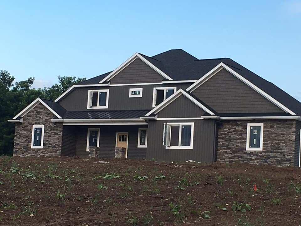 Hearth & Home Design Center Inc Home Facade Brickwork Example