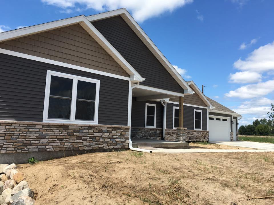 Hearth & Home Design Center Inc Home Facade Brickwork Example