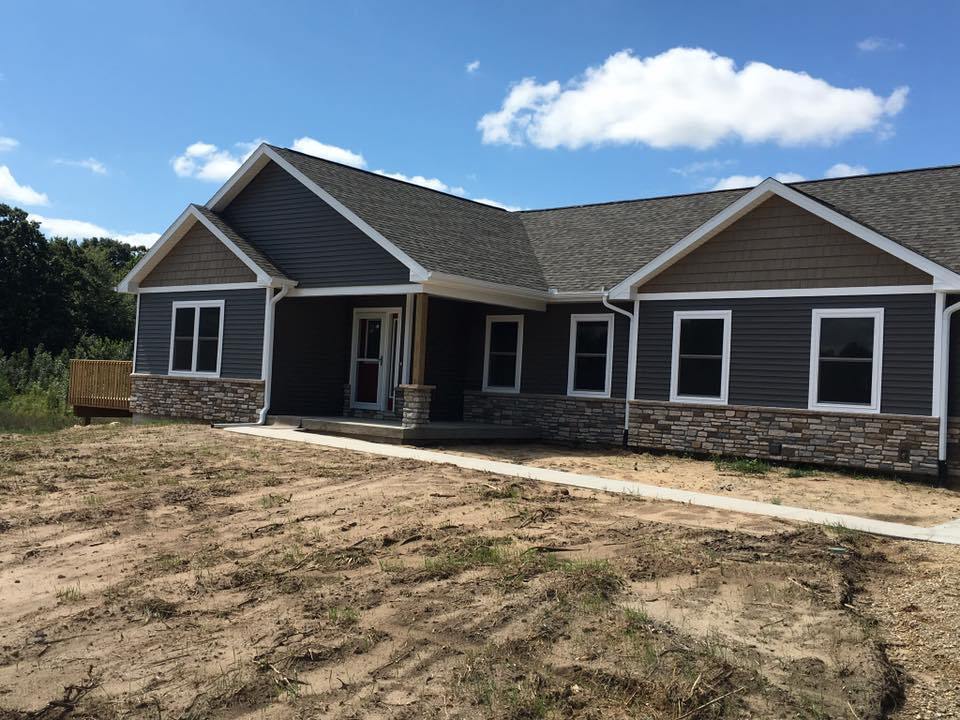 Hearth & Home Design Center Inc Home Facade Brickwork Example