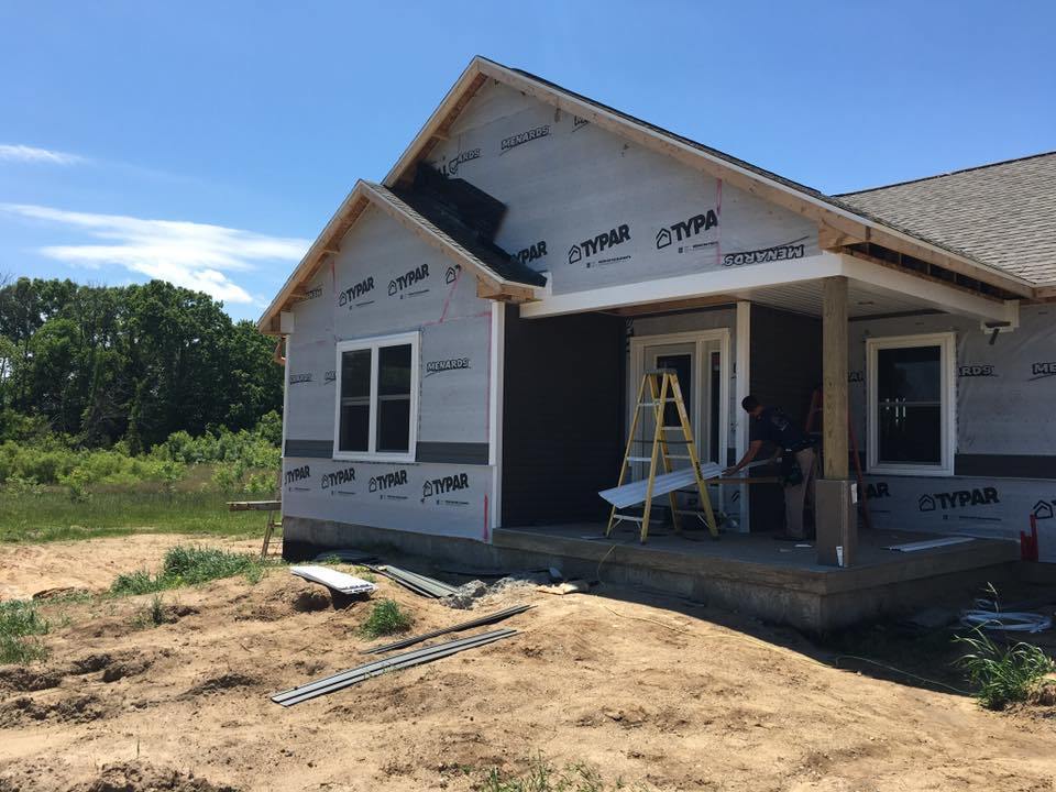 Hearth & Home Design Center Inc Home Facade Brickwork Example