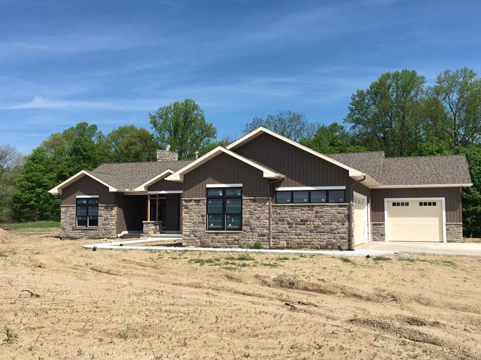 Hearth & Home Design Center Inc Home Facade Brickwork Example