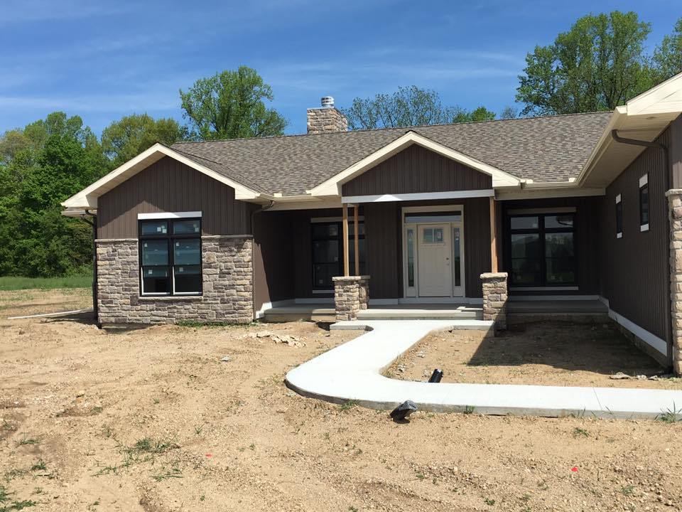 Hearth & Home Design Center Inc Home Facade Brickwork Example