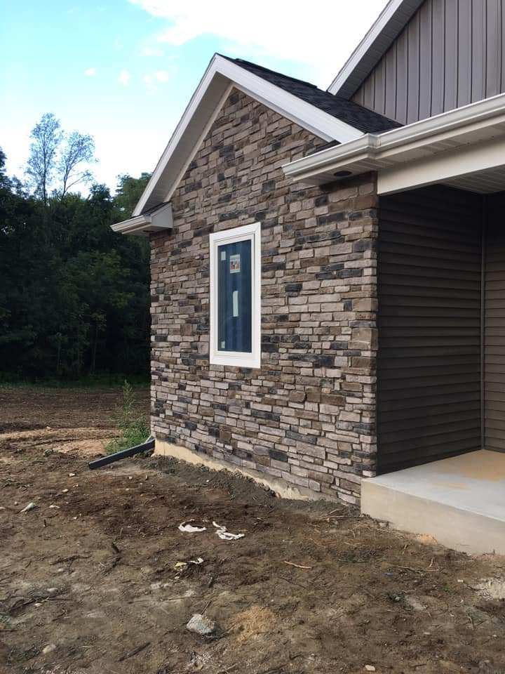 Hearth & Home Design Center Inc Home Facade Brickwork Example