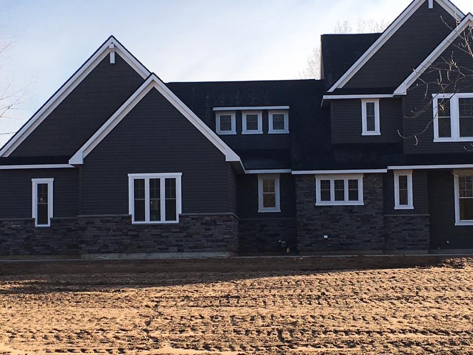 Hearth & Home Design Center Inc Home Facade Brickwork Example