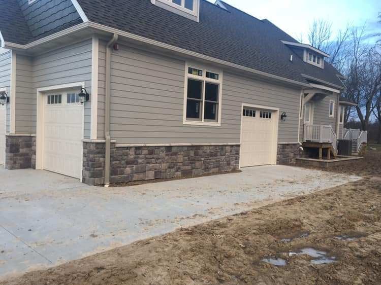 Hearth & Home Design Center Inc Home Facade Brickwork Example