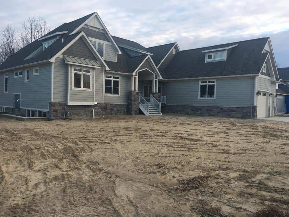 Hearth & Home Design Center Inc Home Facade Brickwork Example