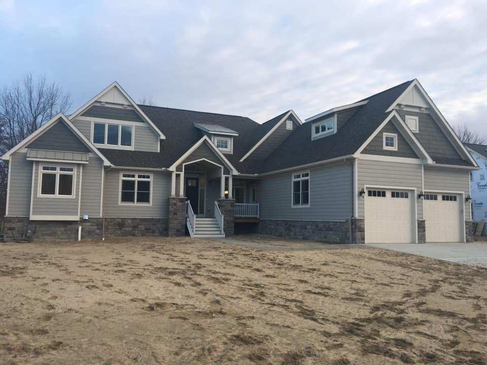 Hearth & Home Design Center Inc Home Facade Brickwork Example